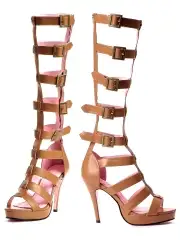 Сексуальная обувь коричневый