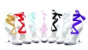 Сексуальная обувь белый