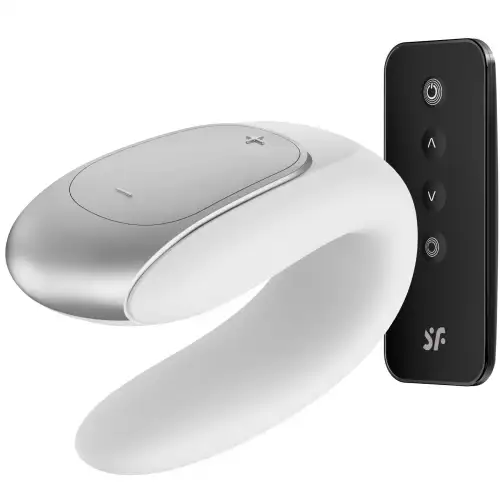 Смарт-вибратор для пар Satisfyer Double Fun (White) photo 1