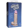 Фаллоимитатор Doc Johnson The Realistic Cock 6 inch White photo 3