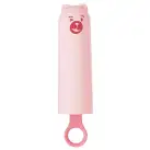 Вибратор CuteVibe Teddy Pink (Black Dildo), реалистичный вибратор под видом мороженого photo 1