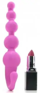 Анальная пробка L'AMOUR BEADED PROBE PINK photo 4