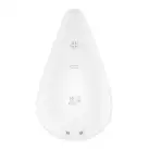 Вибратор для наружной стимуляции Satisfyer Dew Drop White, 2 мотора, 12 режимов, мягкий корпус photo 2