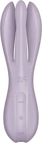 Клиторальный вибратор Satisfyer Threesome 2 Violet, 3 гибких пальчика, 3 мотора photo 2