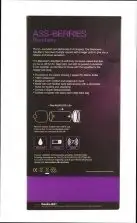 Анальный стимулятор Rocks Off Ass-Berries - Blackberry photo 3