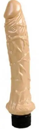 Вибратор латексный PEARL SHINE FLESH (25 см) photo 1