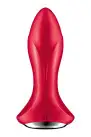 Анальная смарт-вибропробка с жемчужным массажем Satisfyer Rotator Plug 1+ Red photo 4