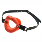 Кляп с силиконовым открытым ртом. photo 1