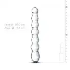 Стеклянный дилдо в виде бусин Gildo Glass Dildo No. 19 photo 2