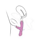 Вибратор-кролик Adrien Lastic Ares 2.0 с петелькой для пальца, перезаряжаемый photo 4