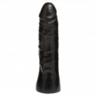 Фаллоимитатор-насадка Vac-U-Lock - CodeBlack - 7 Inch Thin Dong 18.3х5.6 см. photo 1