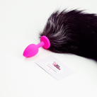 Анальная пробка с хвостом Naughty Kitty, 7смХ2,7 photo 4